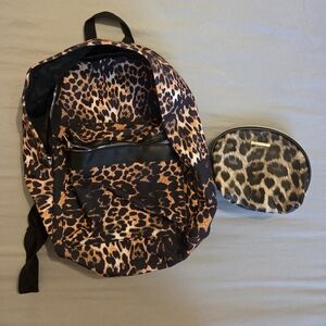 Leopard Print Women's Bag Set